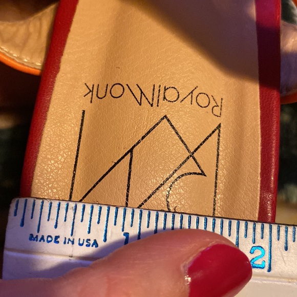 Ribbons in Rainbow Platform Heels - Picture 4 of 6